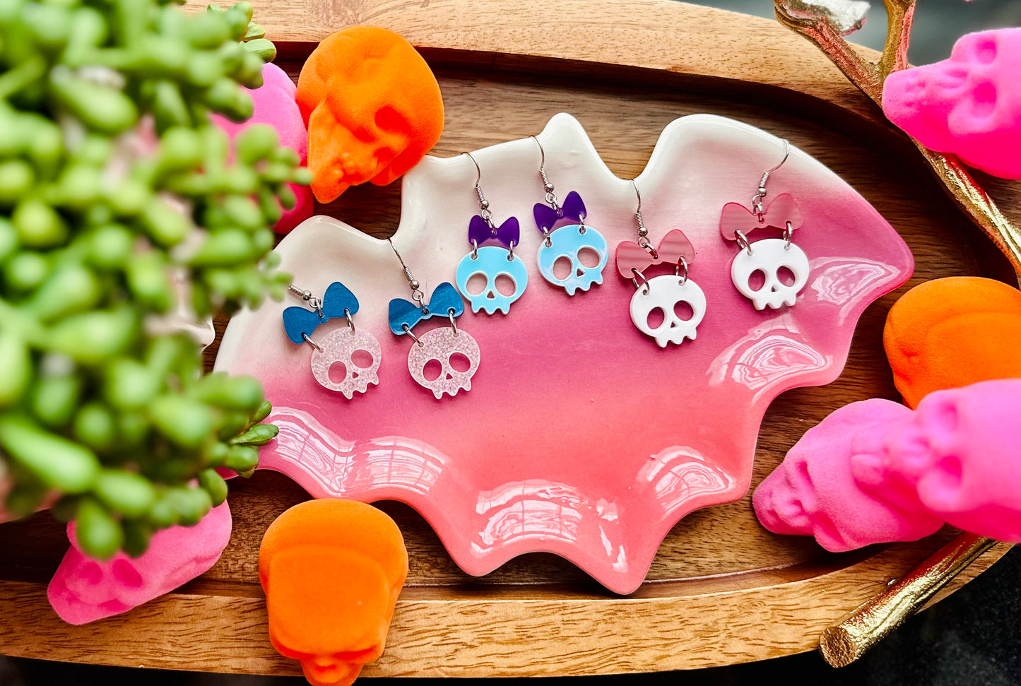 Skulls with Bows