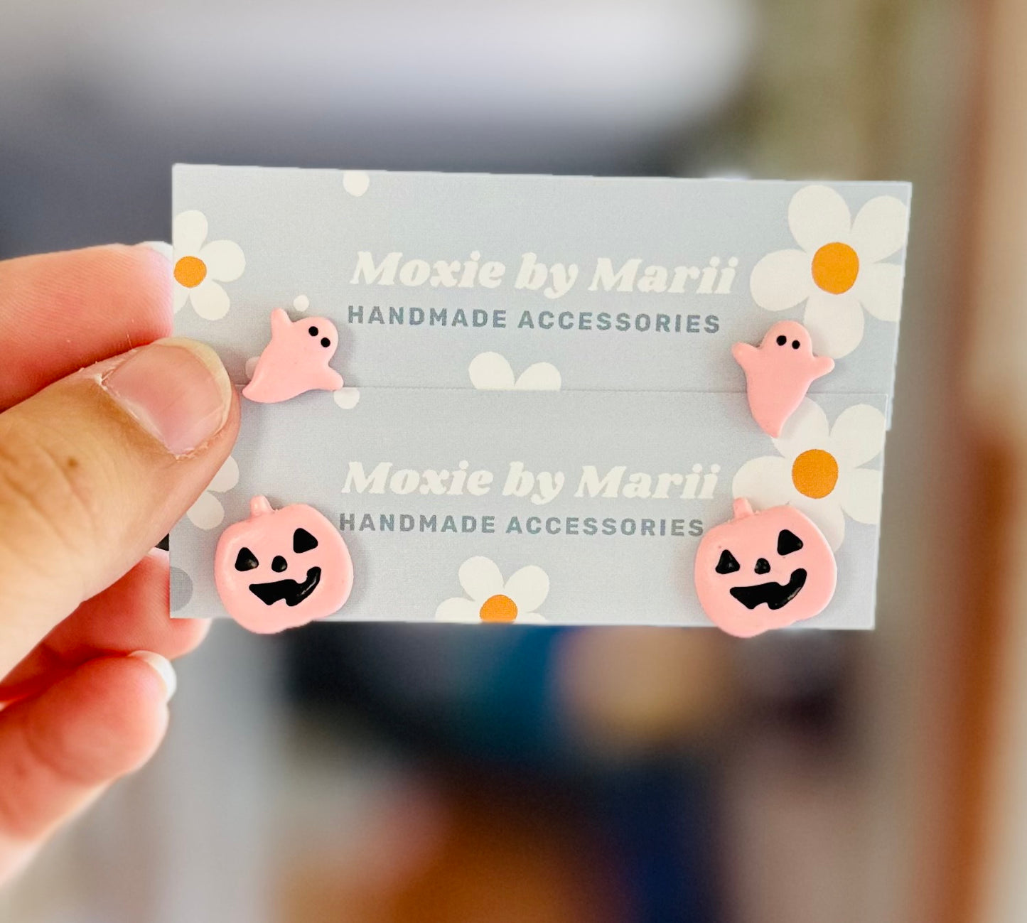 Pastel Halloween Studs