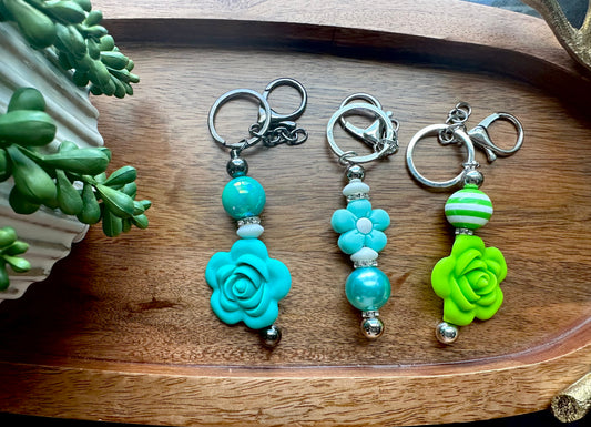 Flower Keychains